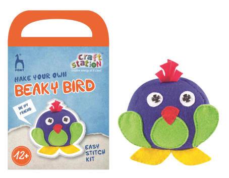 Beaky Bird purple/Lgreen