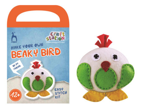 Beaky Bird cream/green